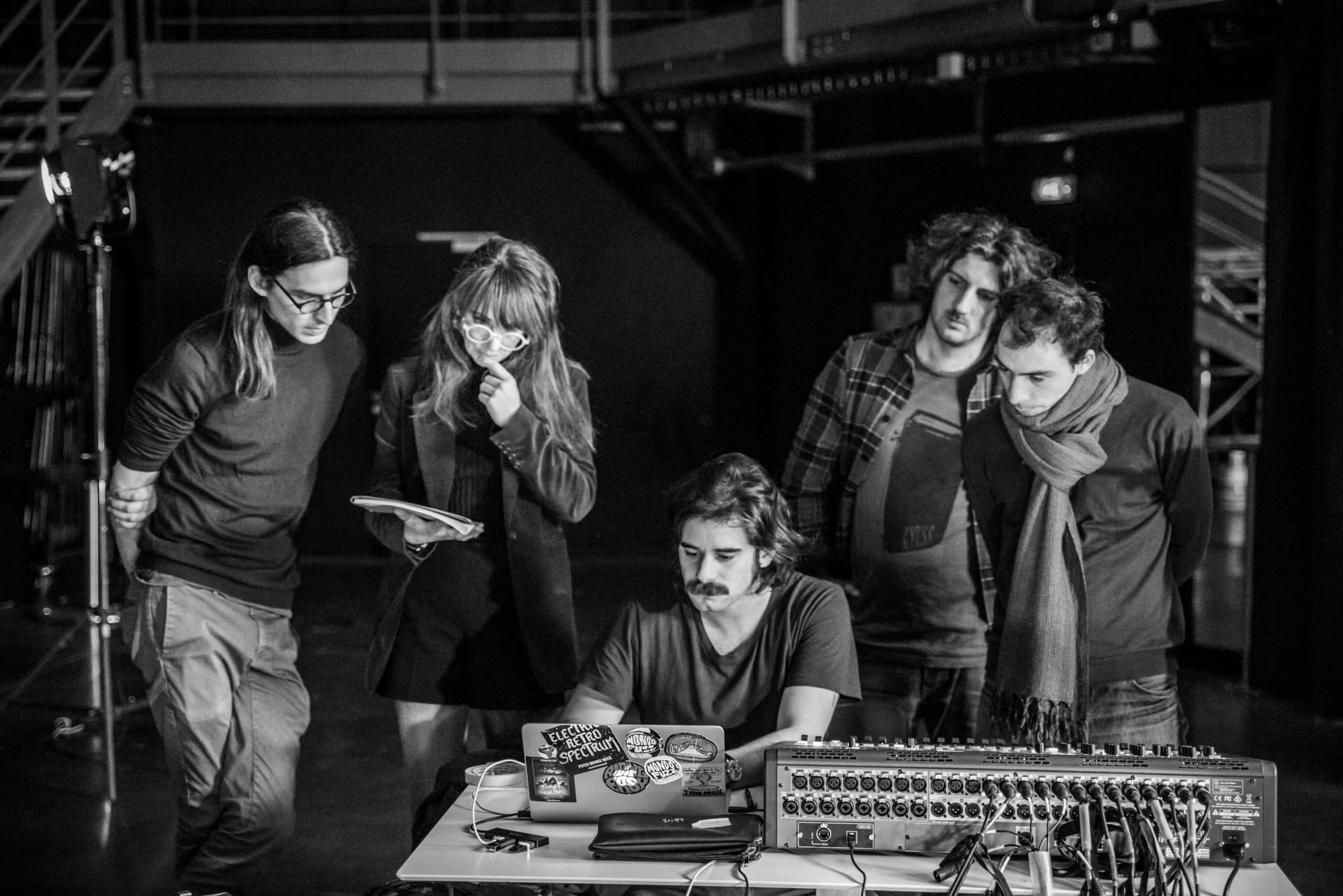 Enregistrement de la bande originale avec La Ruche